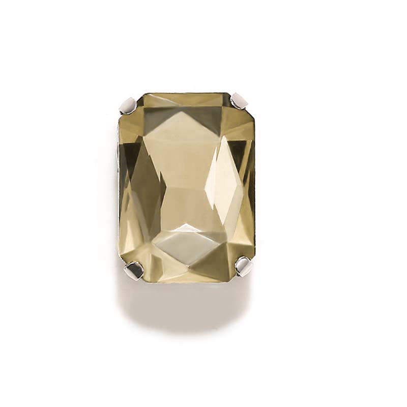【A615】 Rectangle Glass Diamond - High quality glass beads(pack on live)