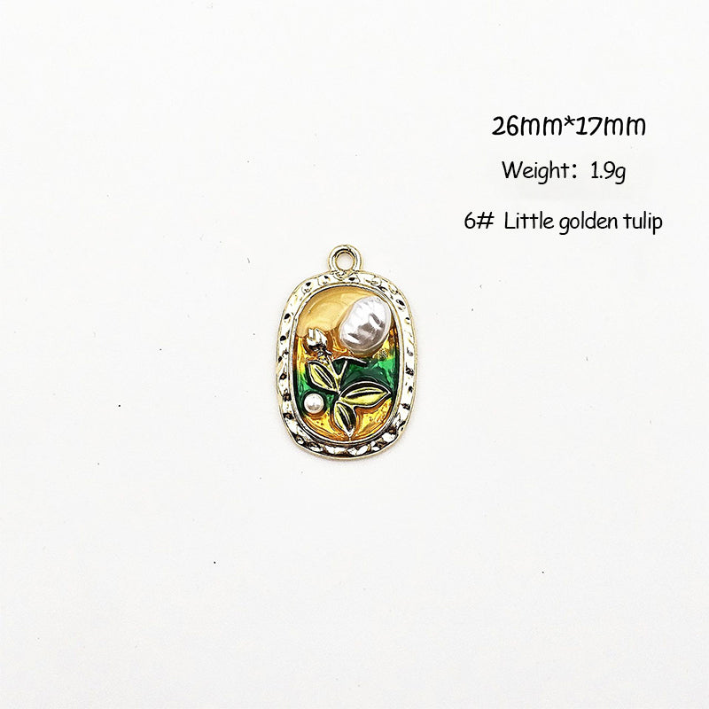 【P303】Monnai's Flower - High quality charms (pack offline)