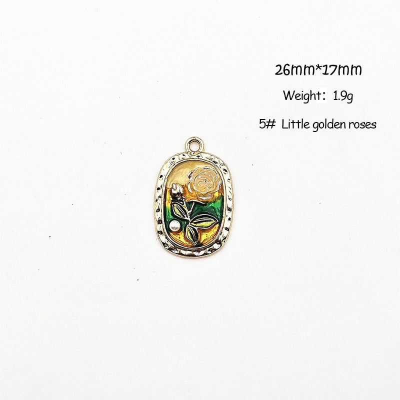 【P303】Monnai's Flower - High quality charms (pack offline)