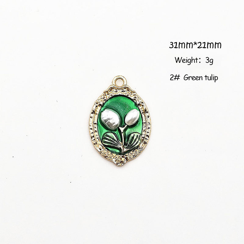 【P303】Monnai's Flower - High quality charms (pack offline)