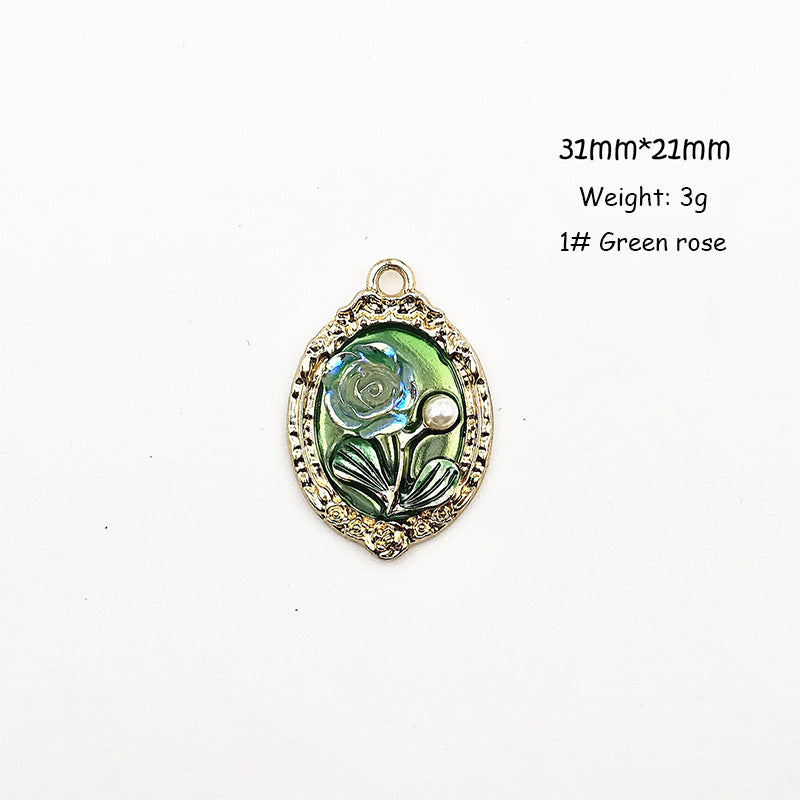 【P303】Monnai's Flower - High quality charms (pack offline)
