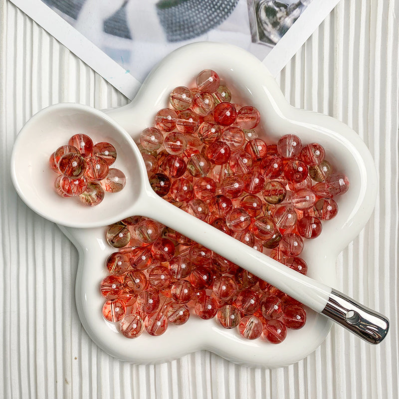 【H073】10mm Vampire Beads - High quality glass beads