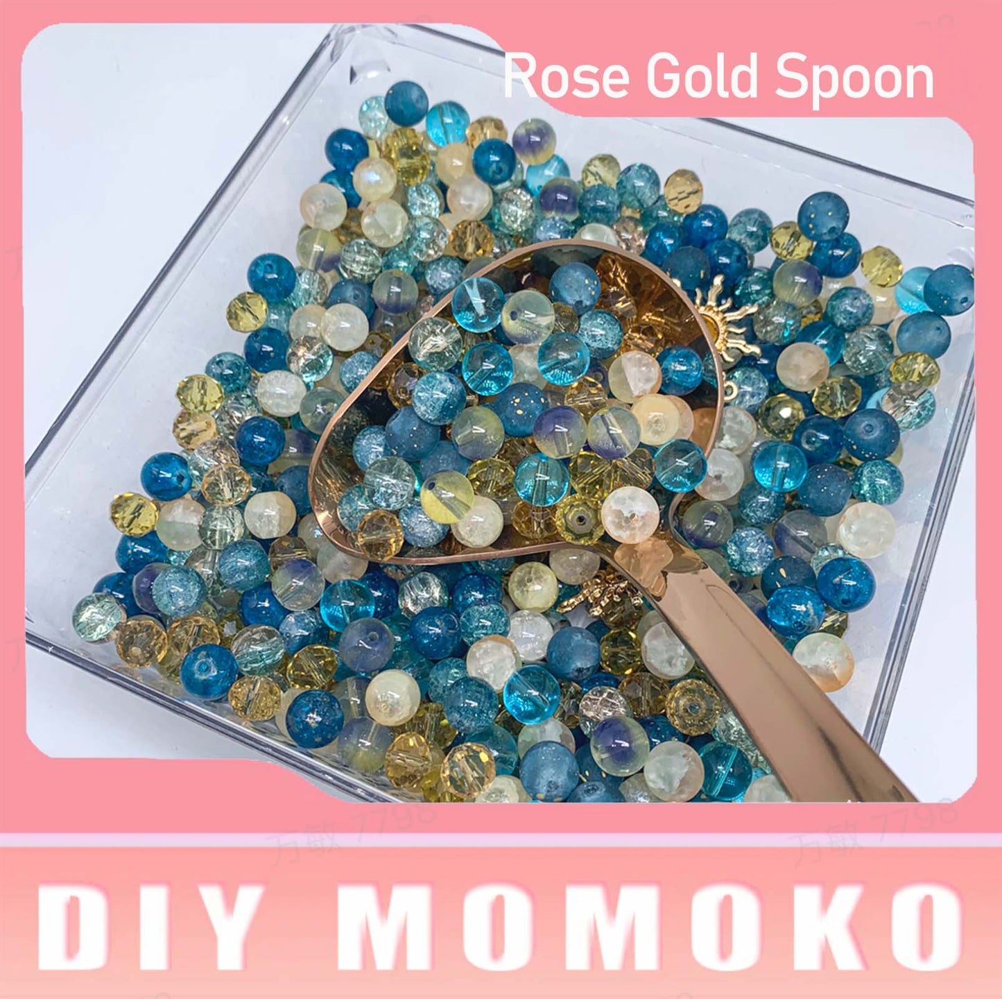【D032】Rose Gold Spoon - DIY tools