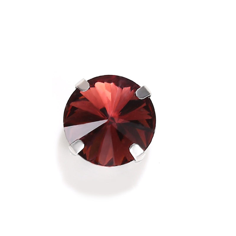 【A609】Round Glass Diamond - High quality glass beads(pack on live)