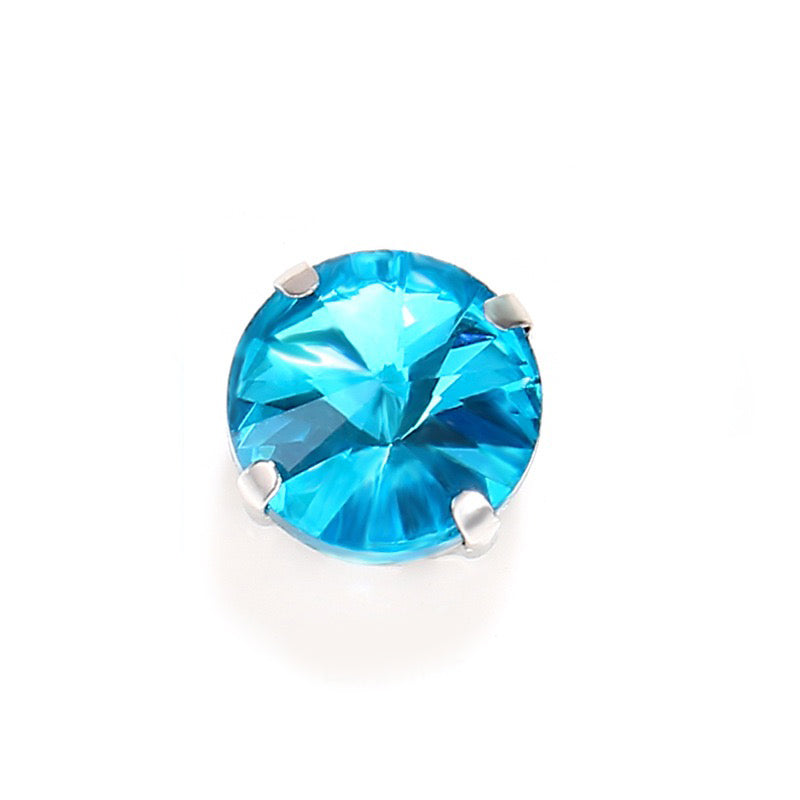 【A609】Round Glass Diamond - High quality glass beads(pack on live)