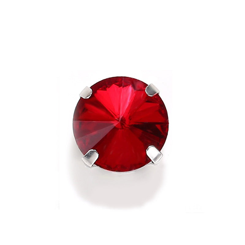 【A609】Round Glass Diamond - High quality glass beads(pack on live)