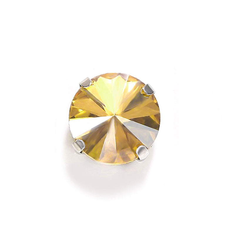 【A609】Round Glass Diamond - High quality glass beads(pack on live)