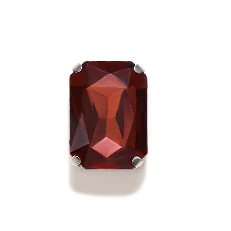 【A615】 Rectangle Glass Diamond - High quality glass beads(pack on live)