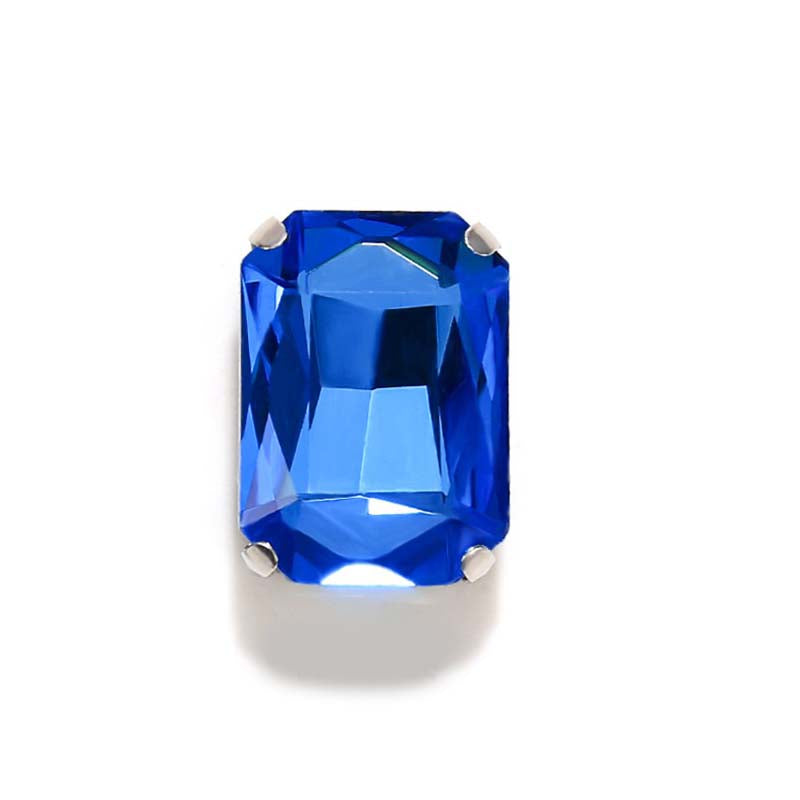 【A615】 Rectangle Glass Diamond - High quality glass beads(pack on live)