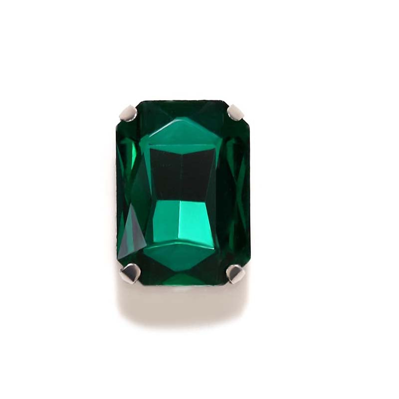 【A615】 Rectangle Glass Diamond - High quality glass beads(pack on live)