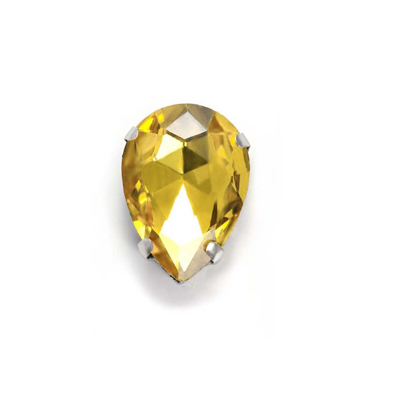 【A618】 Water Drop Glass Diamond - High quality glass beads(pack on live)