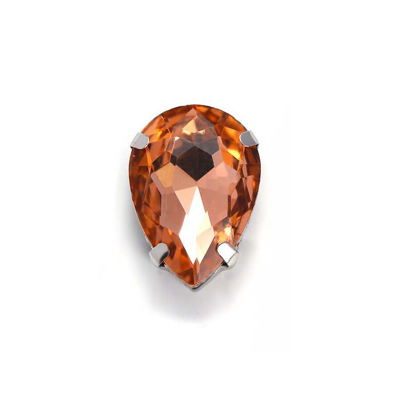 【A618】 Water Drop Glass Diamond - High quality glass beads(pack on live)