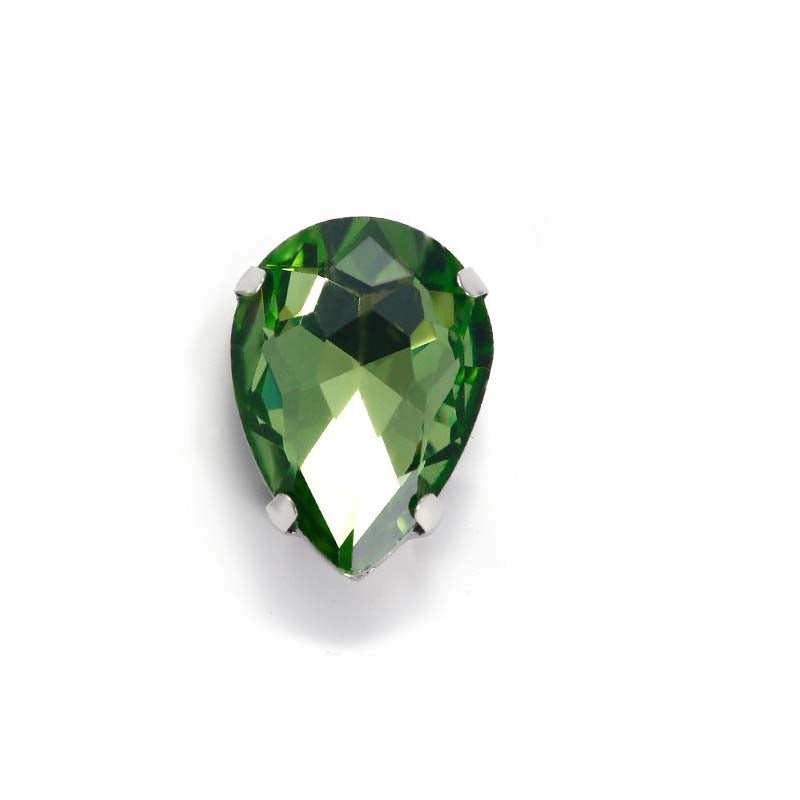 【A618】 Water Drop Glass Diamond - High quality glass beads(pack on live)