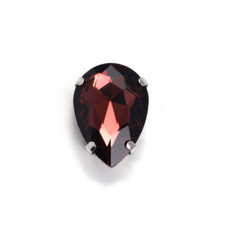 【A618】 Water Drop Glass Diamond - High quality glass beads(pack on live)