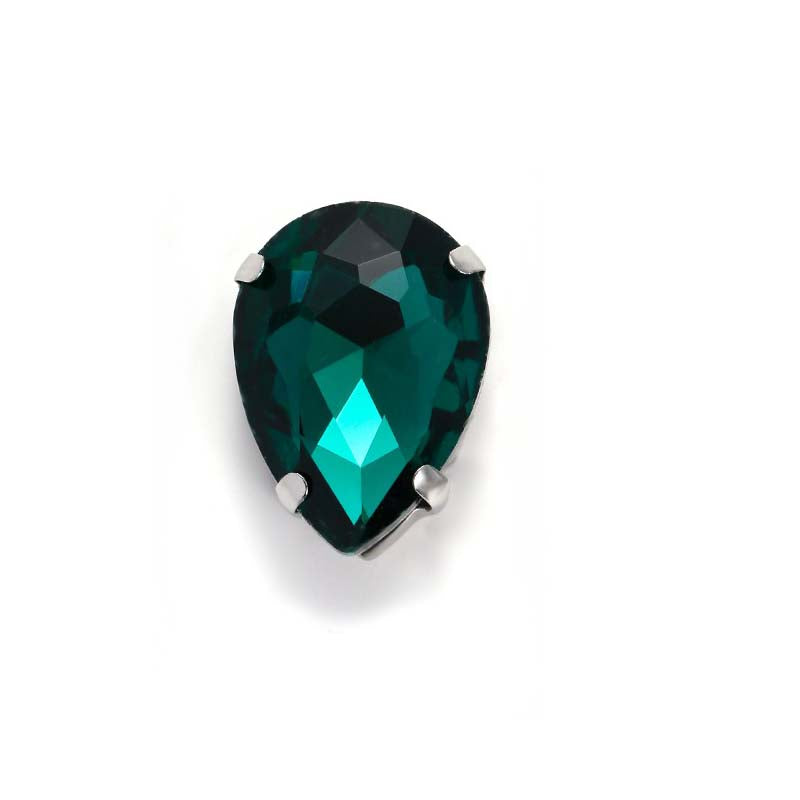 【A618】 Water Drop Glass Diamond - High quality glass beads(pack on live)