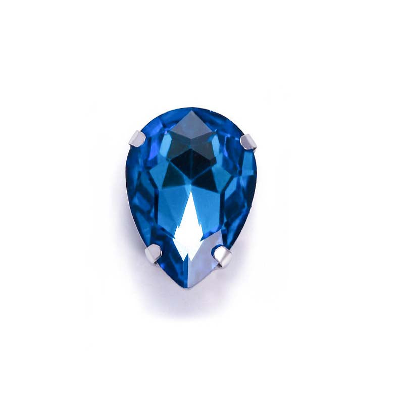 【A618】 Water Drop Glass Diamond - High quality glass beads(pack on live)