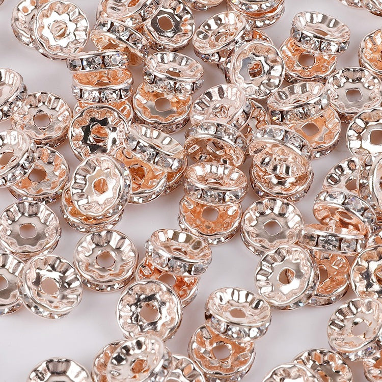 【P065】Drill ring ball spacer-High quality charms