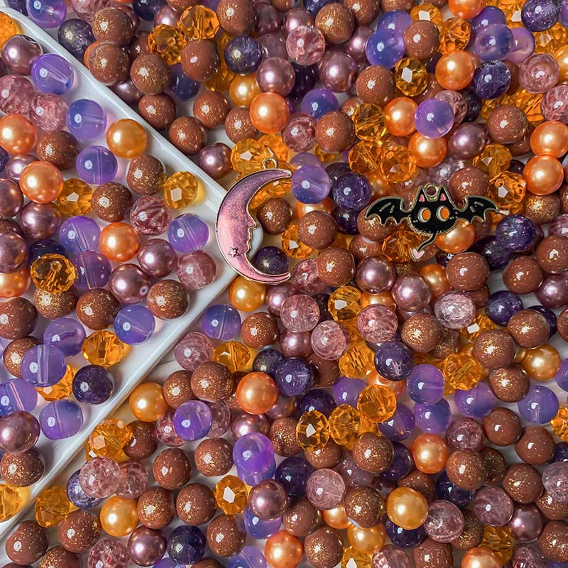 【A622】Spooky Season - High quality glass beads(pack on live)