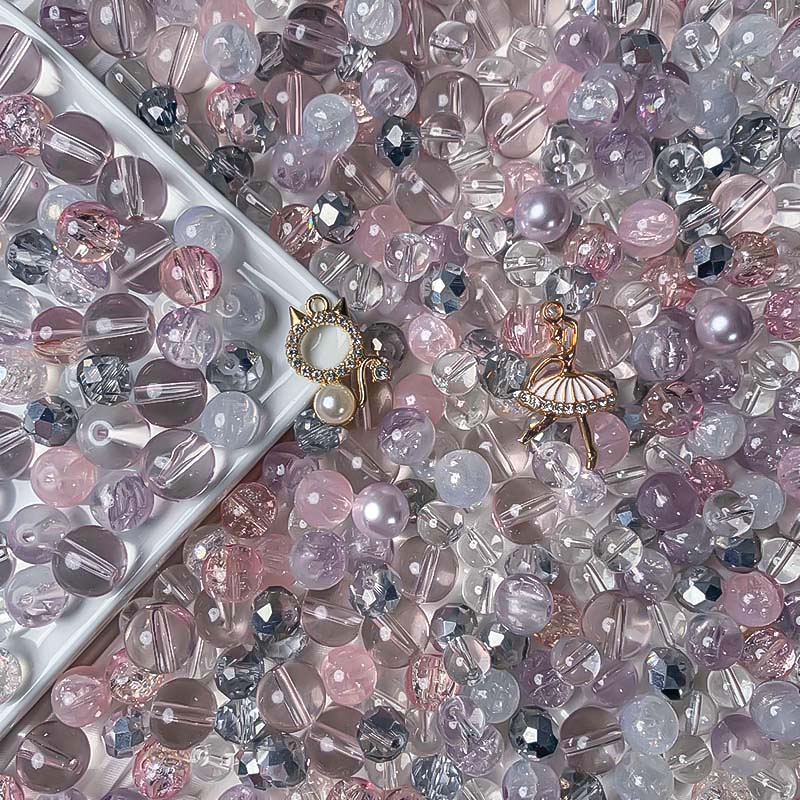 【A628】Prima Ballerina - High quality glass beads(pack on live)