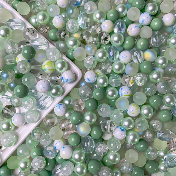 【A680】Leprechaun Luck - High quality glass beads (pack on live)