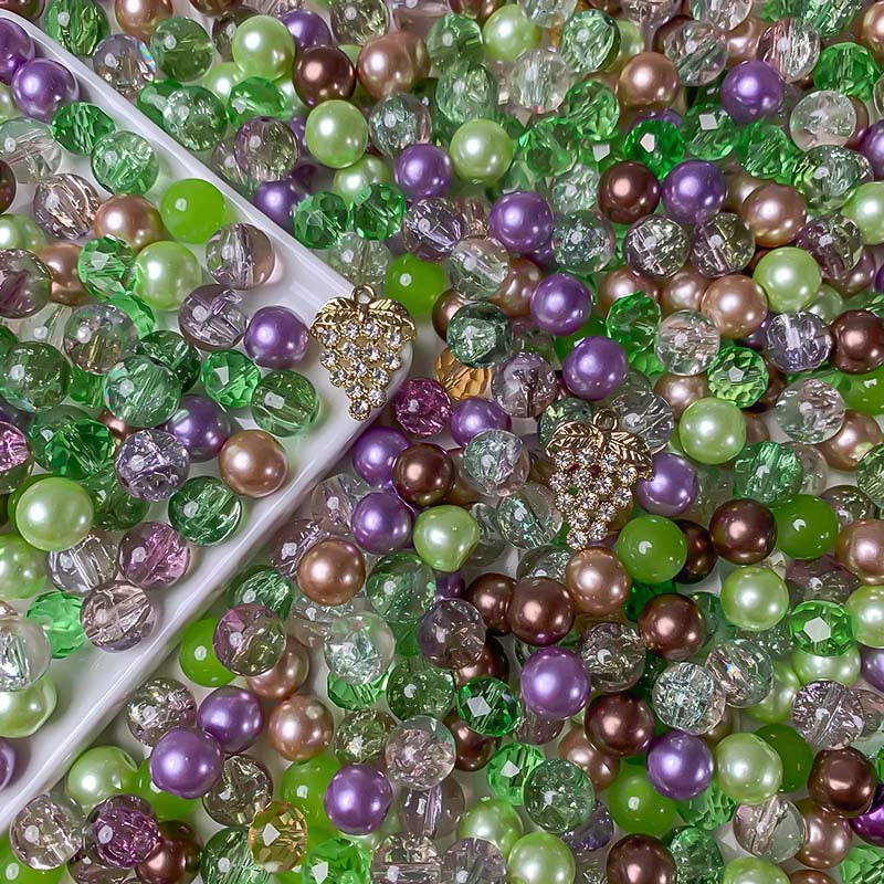 【A634】Feel the Vine - High quality glass beads(pack on live)