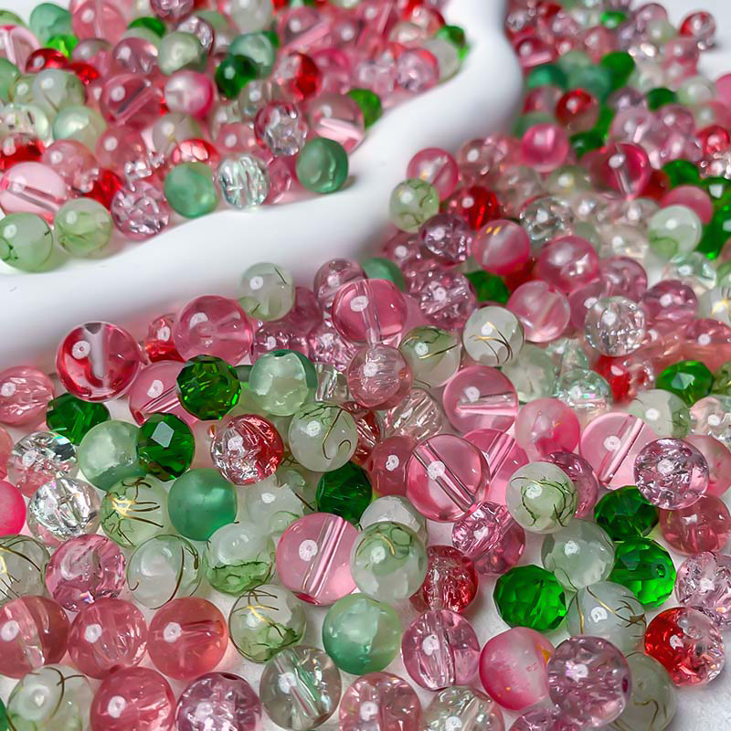 【A661】Melon Slushy - High quality glass beads (pack on live)