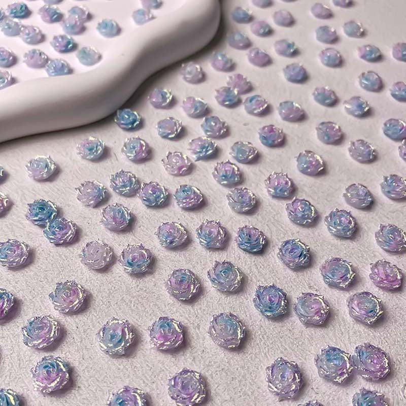 【P318】Soft Flowers - High Quality Charms