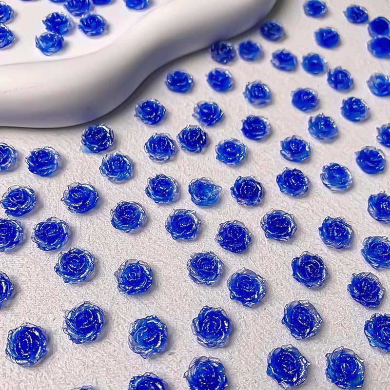 【P318】Soft Flowers - High Quality Charms