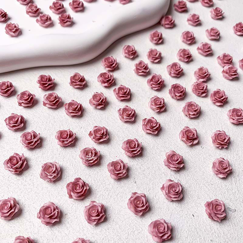 【P318】Soft Flowers - High Quality Charms