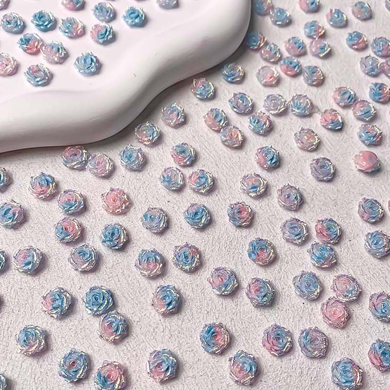 【P318】Soft Flowers - High Quality Charms