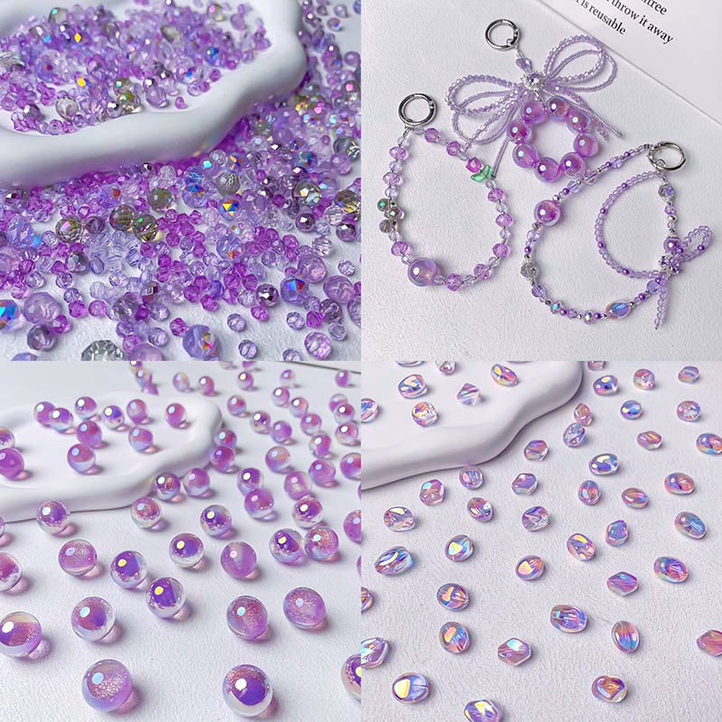 【A675】Royal Glamour - High quality glass beads (pack on live)