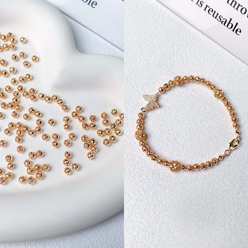 【E013】Multiple-hole Beads/Spacers
