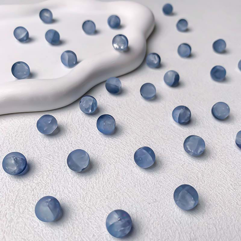 【A698】Frosted Glass Beads - High quality glass beads (pack on live)