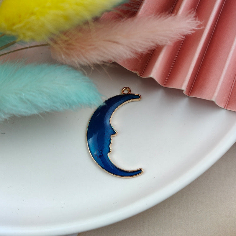 【P094】Moon and Stars charms -High quality charms