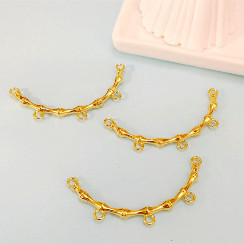 【P061】Half Bangle-High quality charms