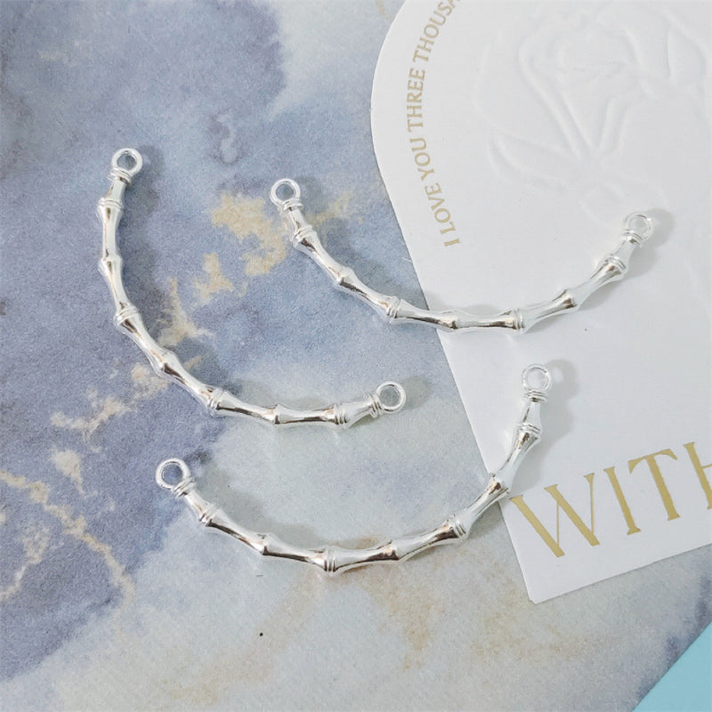 【P061】Half Bangle-High quality charms