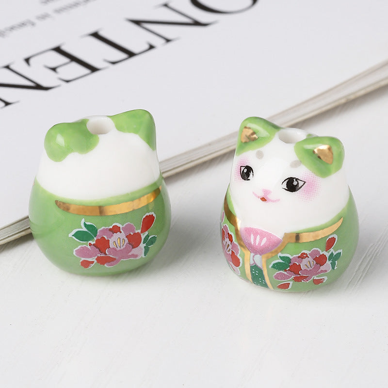 【P030】Fortune Cat-High quality charms