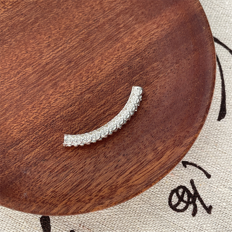 【P061】Half Bangle-High quality charms