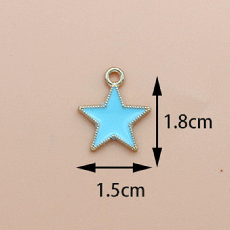 【P084】Blue charms (2pcs)-High quality charms