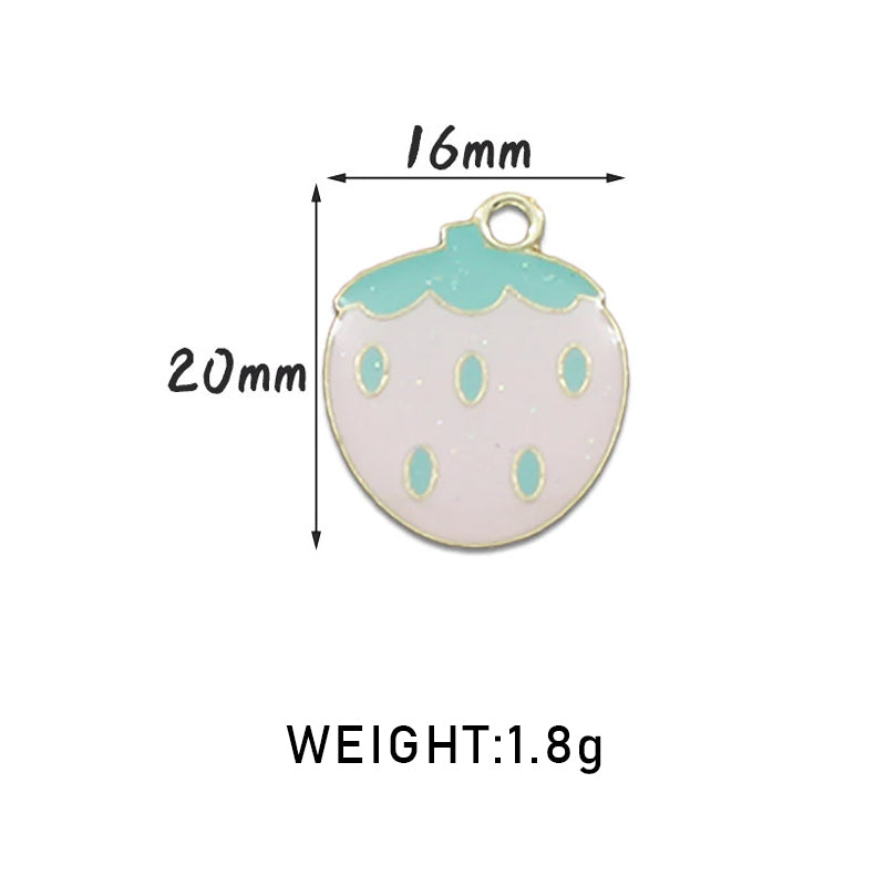 【P100】Fruit series-High quality charms