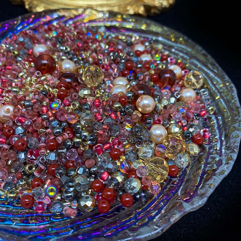 【S212】Old-Time Glitz - High Quality Seed Beads