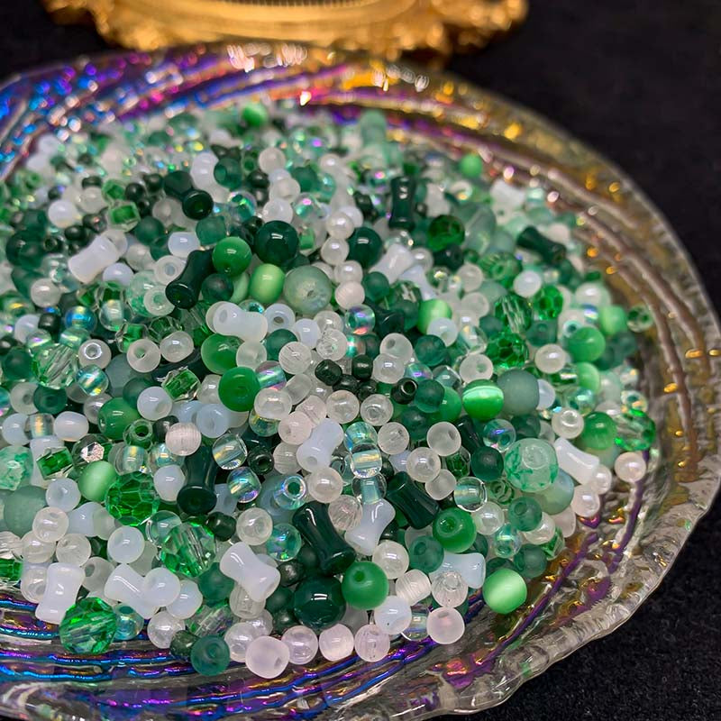 【S237】Frosted Forest - High Quality Seed Beads