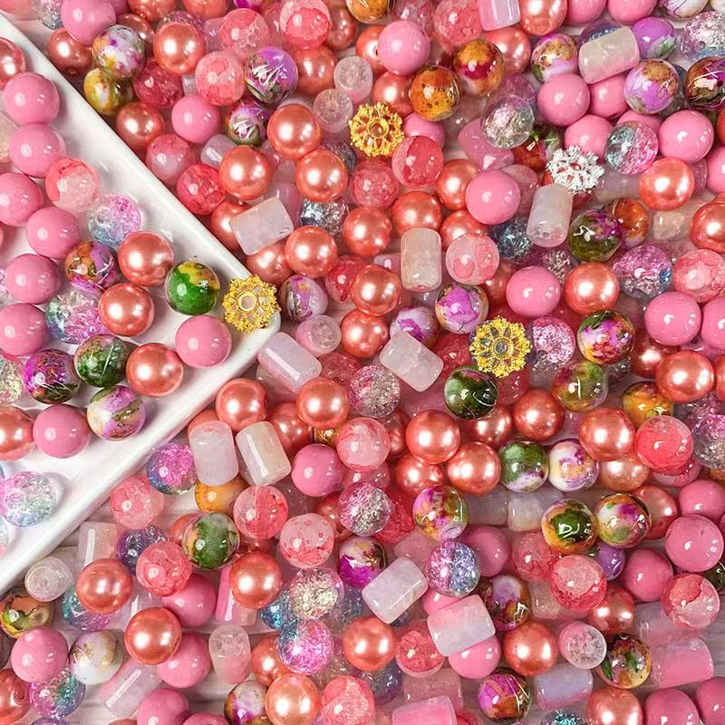 【A702】Rainbow Fantasy - High quality glass beads (pack on live)