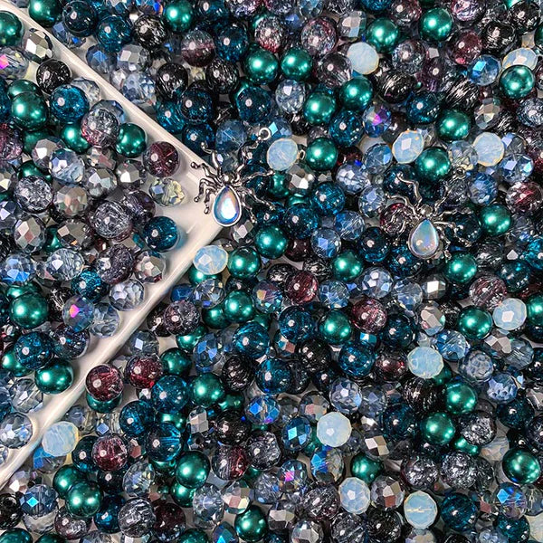 【A683】Soul stealer - High quality glass beads (pack on live)