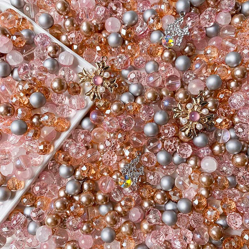【A694】Super Shy - High quality glass beads (pack on live)