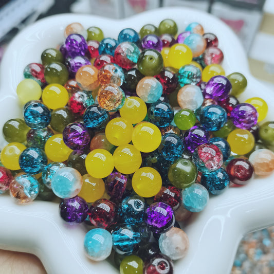 【A077】Colors Of Prey  -High quality glass beads