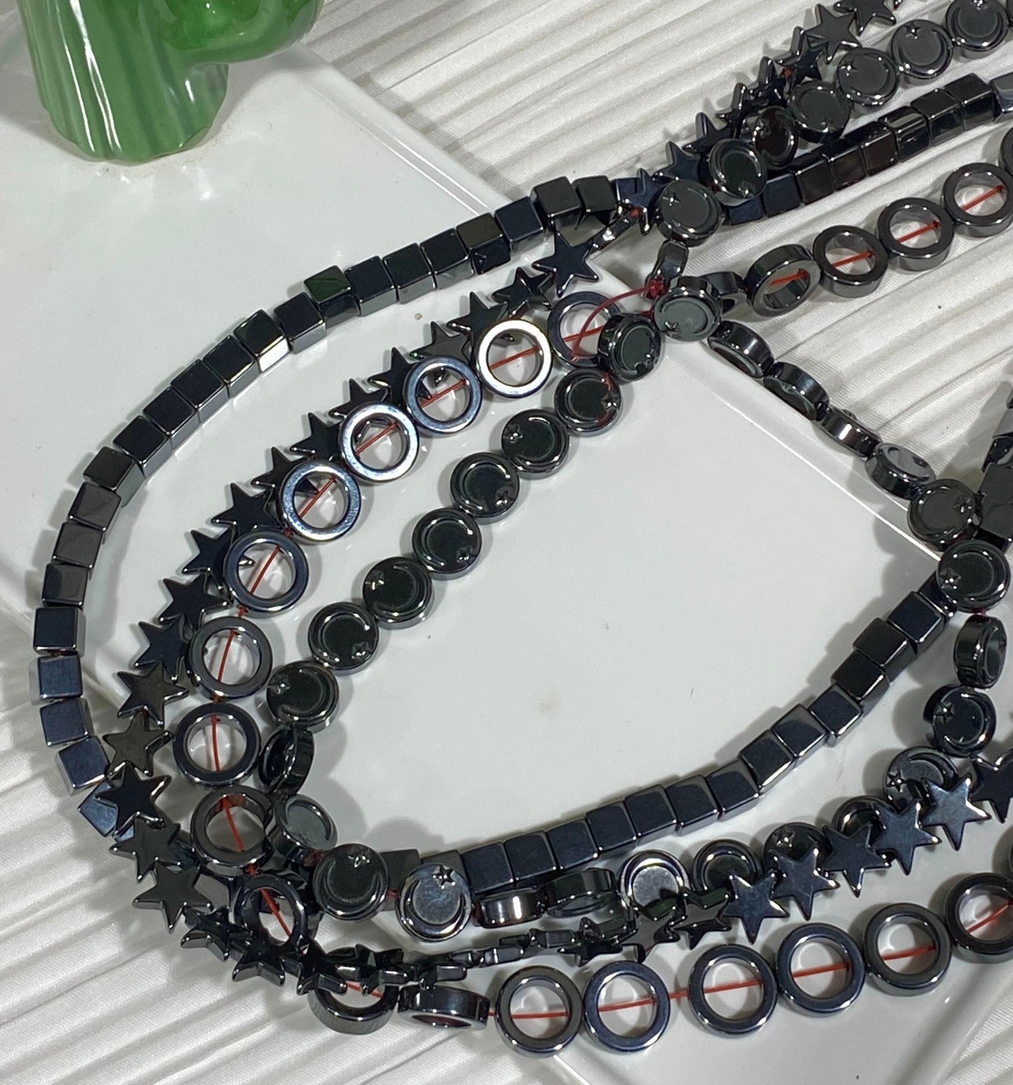 【C065】Hematite（different shapes）-High Quality Natural Crystal Beads