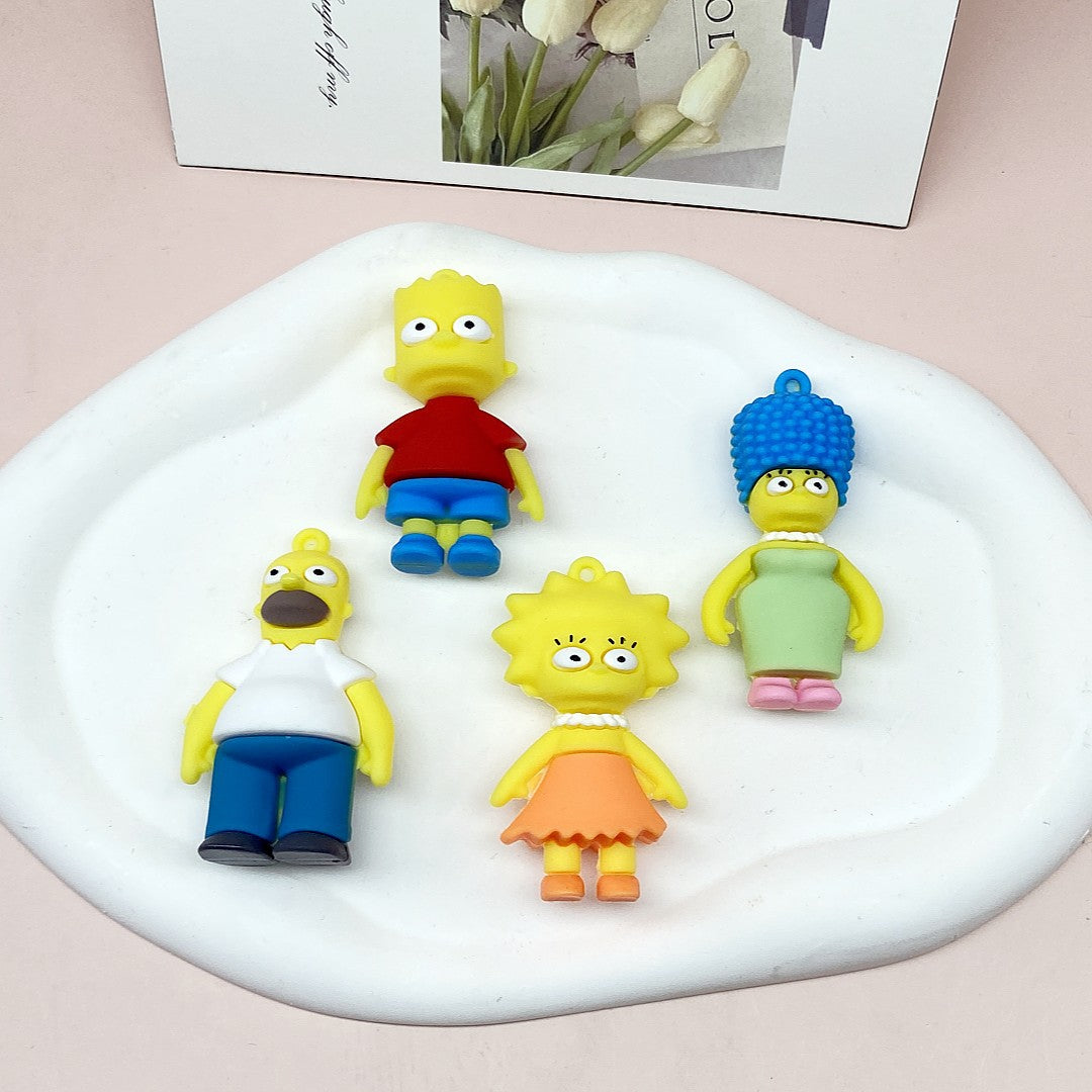 【K012】The Simpsons -High quality Keychain