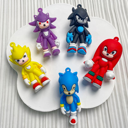 【K037】Sonic-High quality Keychain