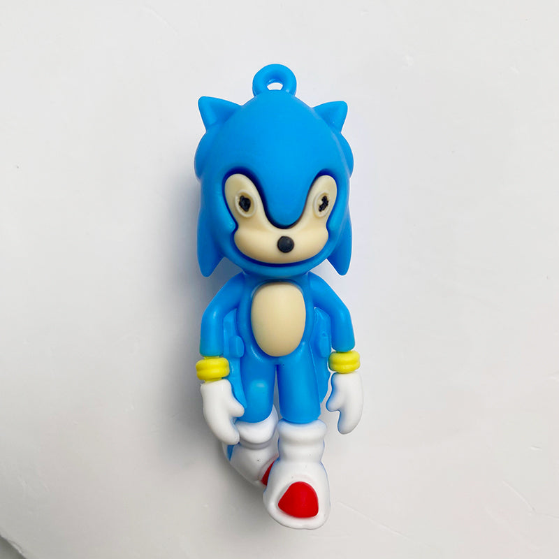 【K037】Sonic-High quality Keychain